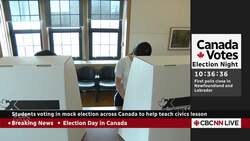 Students voting in mock elections across Canada to help teach civic lesson News Clip