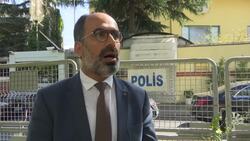 Friend of missing journalist speaks, exterior of Saudi consulate in Istanbul Instructional Video