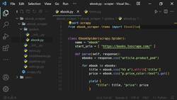 Web Scraping Tutorial with Scrapy and Python for Beginners - Using Item in Spiders Instructional Video
