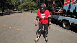 How to Freestyle on Rollerblades Instructional Video
