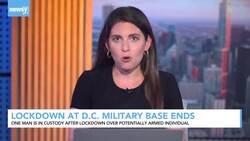 D.C. Military Base Briefly Locked Down After Report Of Armed Person News Clip