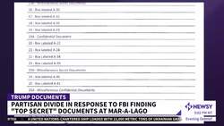 Partisan Divide In Response To FBI Mar-A-Lago Search News Clip