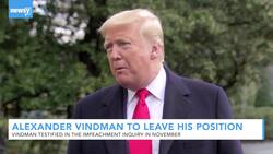 Key Witness In Impeachment Inquiry Set To Leave His Position News Clip