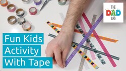 Tape Activity for Preschoolers Instructional Video
