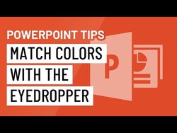 Mastering Color Matching in PowerPoint: Using the Eyedropper Tool for Seamless Presentations Instructional Video