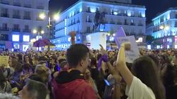 CLEAN : Protests held across Spain against gender violence News Clip