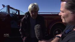 Jay Leno helps feed L.A. firefighters in vintage fire truck News Clip