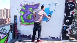 How to Draw an F in Graffiti Instructional Video