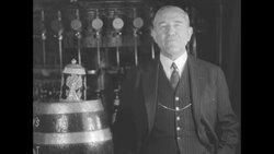 Rep. Britten drinks beer during Prohibition News Clip