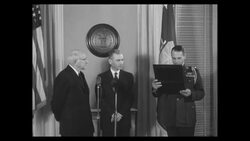 Movie producer-director Cecil B. De Mille receives award in Washington, DC, from Air Force Secretary Donald Quarles News Clip