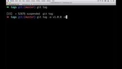 Complete Git Guide: Understand and Master Git and GitHub - Creating Annotated Tags Instructional Video