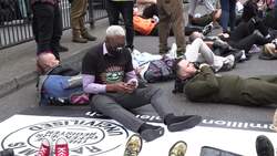 Protesters take part in the 'Million People March' against systemic racism London News Clip