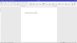 Mastering Microsoft Word 365 - Insert new text Instructional Video