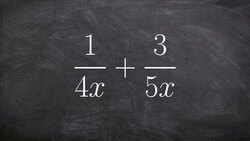 Reviewing student answers to show how to add two rational expressions by finding the LCM Instructional Video