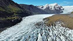 Iceland From Above: Glaciers and Fjords by Drone. Instructional Video