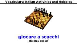 Italian Vocabulary: Sports, Activities, and Leisure Time Instructional Video
