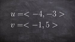 Learning to find the angle between two vectors Instructional Video