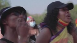 CLEAN : Soweto Pride celebrations mark end of harsh S. African third wave News Clip