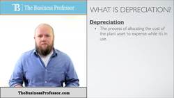 Depreciation: How to Expense Long Term Assets Instructional Video