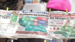 CLEAN : Newspaper headlines and reactions in Tanzania after Magufuli's re-election News Clip