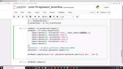 Data Science and Machine Learning (Theory and Projects) A to Z - Implementation of DNN for COVID 19 Analysis: COVID19 Regression with TensorFlow Instructional Video