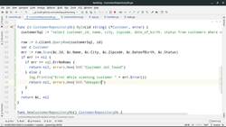 Building Microservices API in Go - Error Handling Part 2 Instructional Video