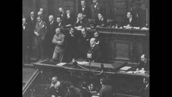 Chancellor Gustave Stresemann, 1920s Stock Footage