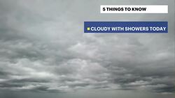 Scattered showers and cloudy skies for The Bronx News Clip