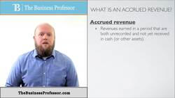 Accrued Revenues - Financial Accounting Instructional Video