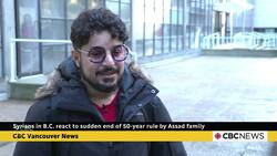 Syrians in B.C. react to sudden end of 50-year rule by Assad family News Clip
