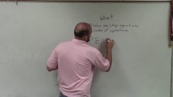 What do you need to know to solve two step equations Instructional Video