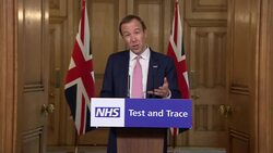 Matt Hancock speaks at daily coronavirus press conference News Clip