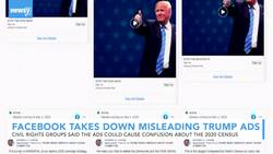 Facebook Says It Has Taken Down Misleading Trump Campaign Ads News Clip
