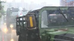 Taiwan soldiers in virus cluster infection drill News Clip