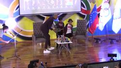 CLEAN : 'There can be a better Yulimar every day' says Venezuelan Olympic gold medalist News Clip