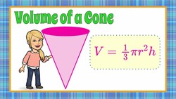 Volume of a Cone Using Diameter Instructional Video
