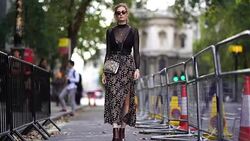 Street Style - LFW September 2018 Stock Footage
