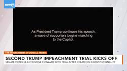 Senate Votes To Proceed With Trump's Second Impeachment Trial News Clip