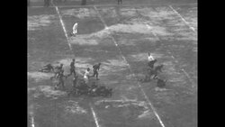 Notre Dame beats Navy in college football in Cleveland, OH on November 19, 1932 News Clip