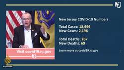 US COVID-19 pandemic: New Jersey reports more than 18,000 cases News Clip