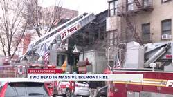 FDNY: 2 dead following massive fire at Buddhist Temple on Anthony Avenue News Clip