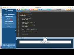 C++: Compute the Average of 2 Numbers Instructional Video