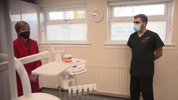Nicola Sturgeon meeting dentists on campaign trail News Clip