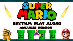 Mario Rhythm Play Along: Elementary Music Class [Advanced Version] Instructional Video