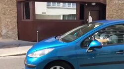 CLEAN : French politician jailed fraud arrives at a Paris prison News Clip