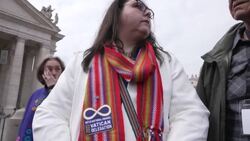 CLEAN : Canadian Indigenous delegation hopeful for apology after meeting Pope Francis News Clip