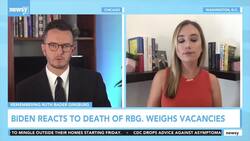 Joe Biden Reacts To Justice Ginsburg Death, Urges Waiting To Fill Seat News Clip