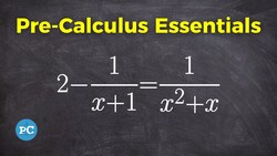 Classic Mistake Solving Rational Equations Instructional Video