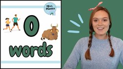 o' Words | Blending Phonics | CVC Words | o Words with Pictures | Learn to Read | British Teacher Instructional Video