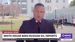 President Biden Bans Russian Oil Imports Over Ukraine War News Clip